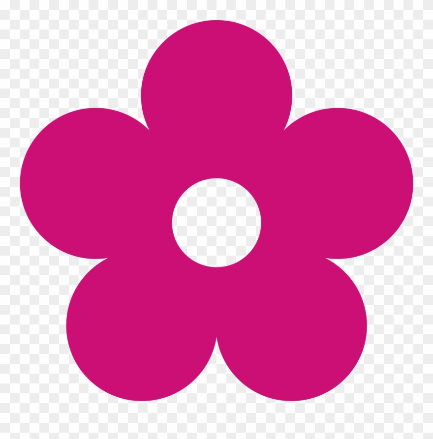 Pink Clip Art - Flower Cute Png Transparent Png