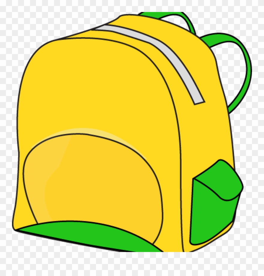Back Pack Clipart School Backpack Clipart Clipart Panda - Clip Art - Png Download