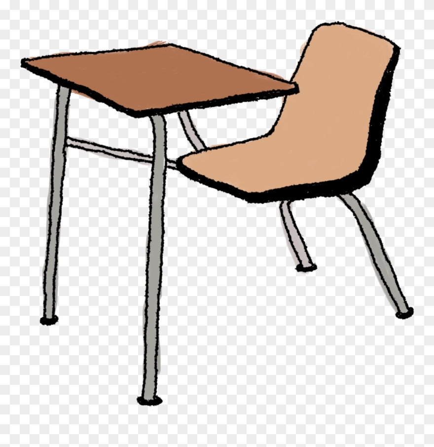 Happy Teacher Clip Art - Chair - Png Download