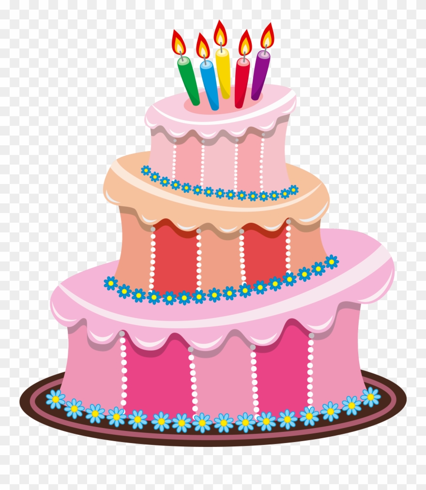 Free Birthday Cake Images Free Download Clip Art Free - Birthday Cake Clipart Png Transparent Png