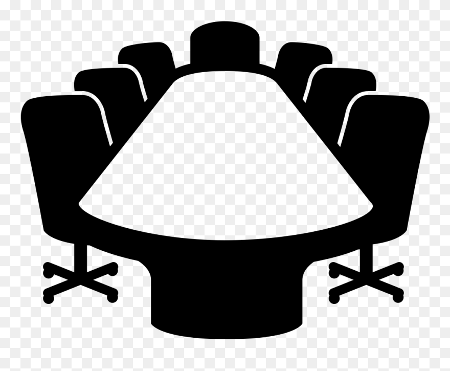 Conference - Meeting Room Icon Png Clipart