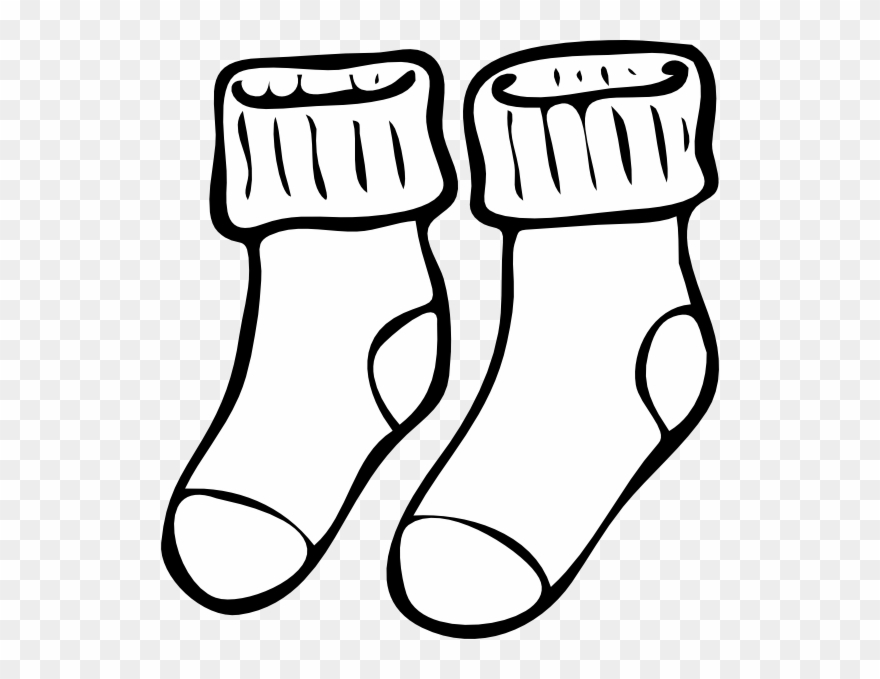 Clip Art Socks Clipart - Socks Clip Art - Png Download