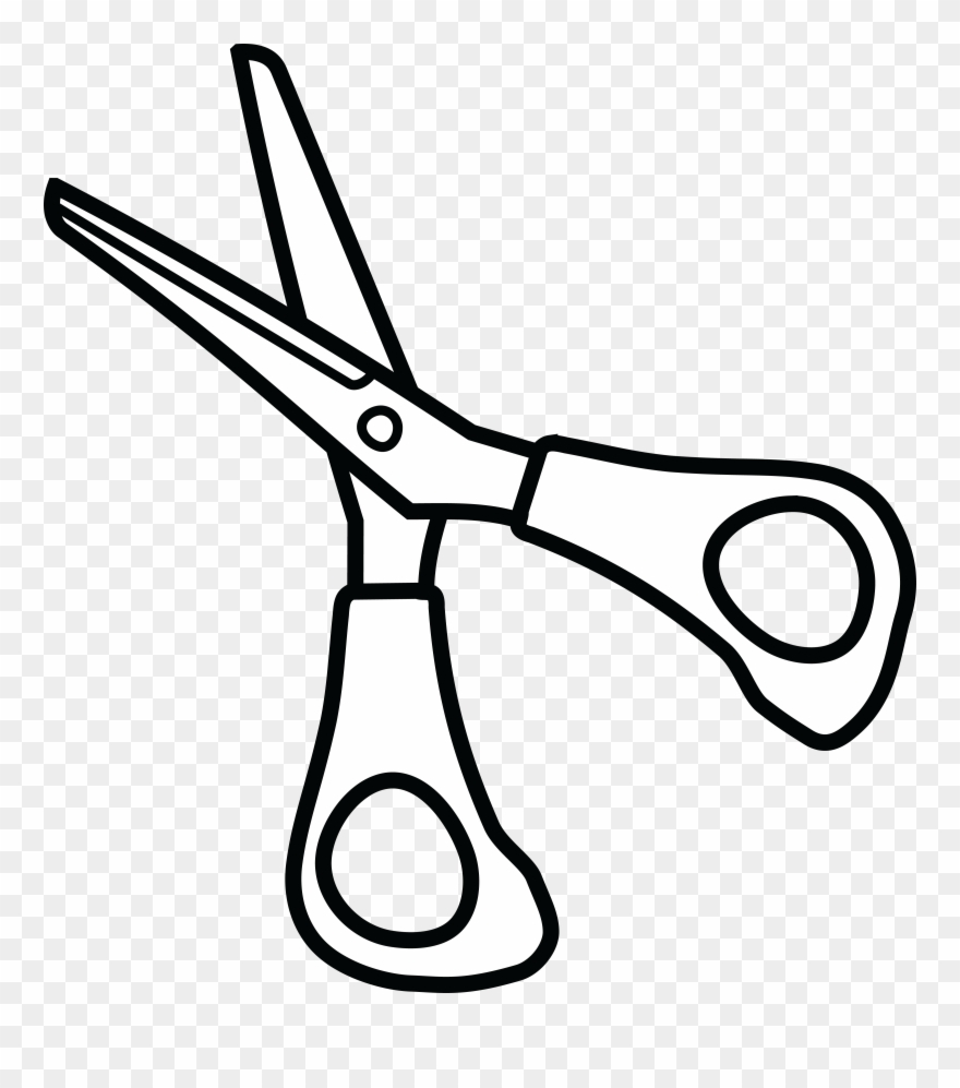 Clip Coupon Pair Scissors Png Library - Clip Art Of Scissors Transparent Png