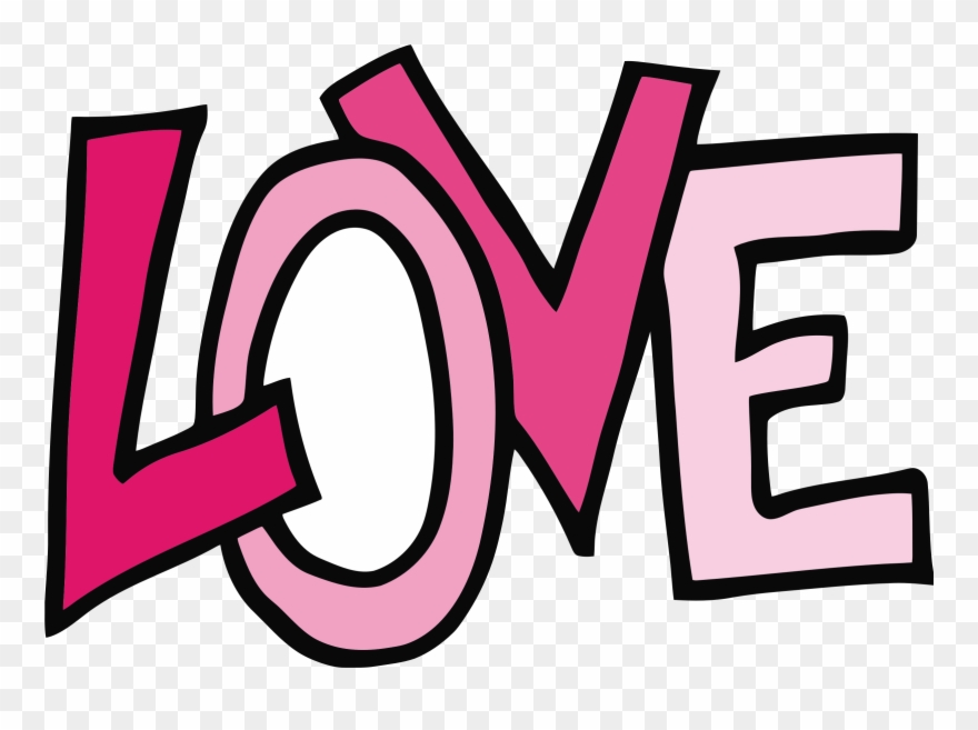 Love Text - Love Clipart - Png Download