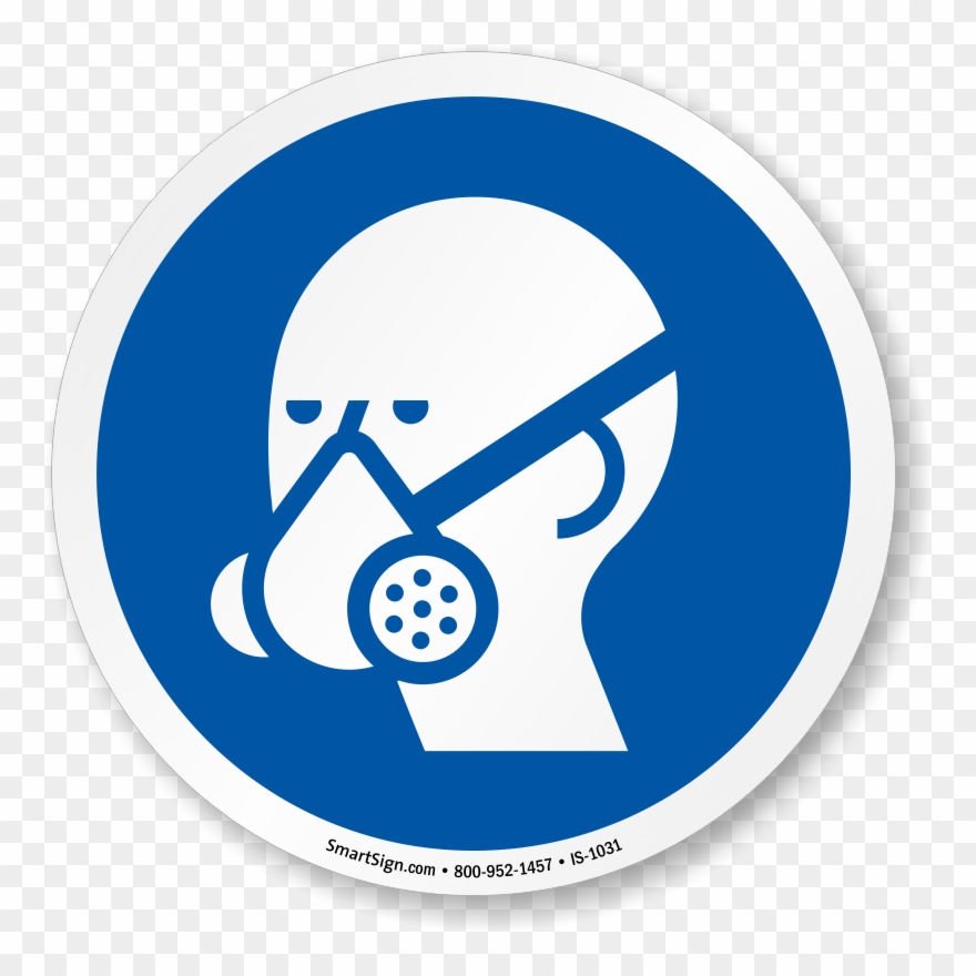 Ppe Icons - Wear Safety Goggles Sign Clipart