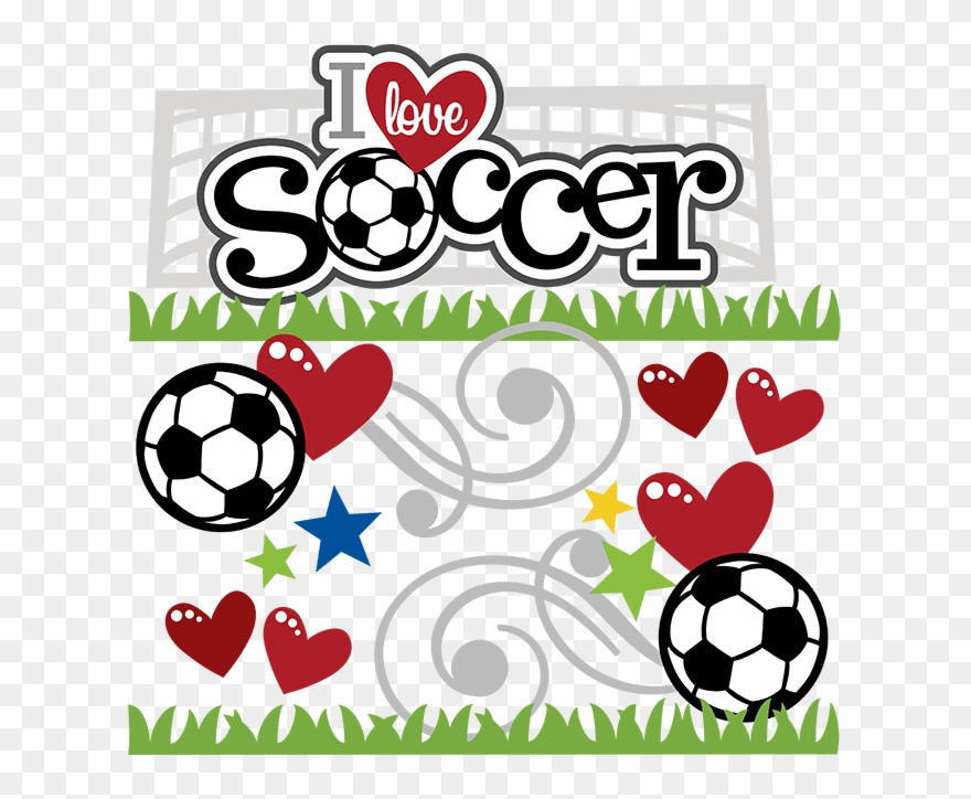 Love Soccer Clipart Football Clip Art - Love Soccer Clipart - Png Download