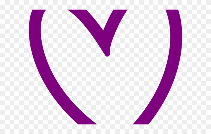 Heart Clipart Clipart Slanted - Circle - Png Download