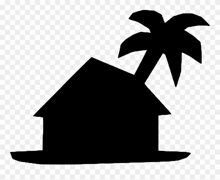 Beach House Clipart - Beach House Clip Art - Png Download