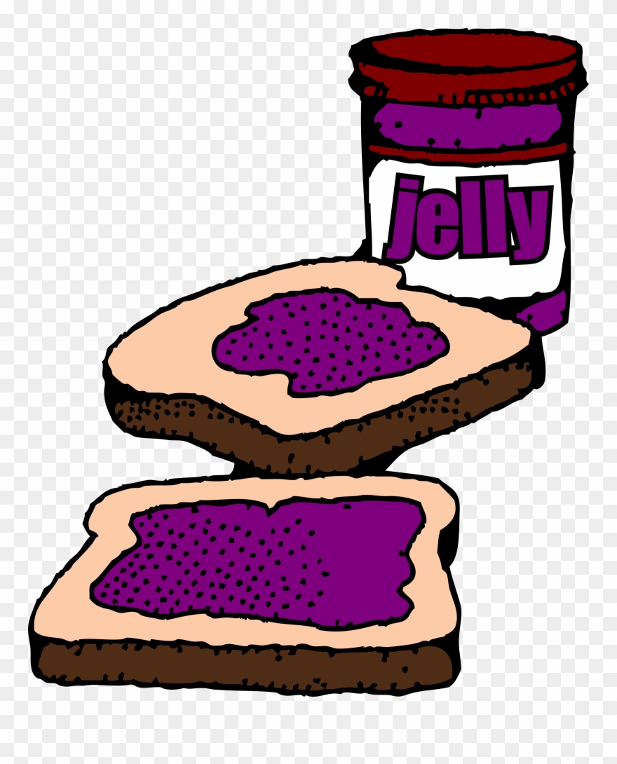 Peanut Butter Cliparts Free Download Clip Art - Grape Jelly Clip Art - Png Download