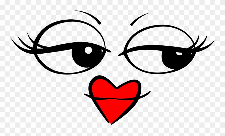 Love Clipart Face - Good Night Janu Gif - Png Download