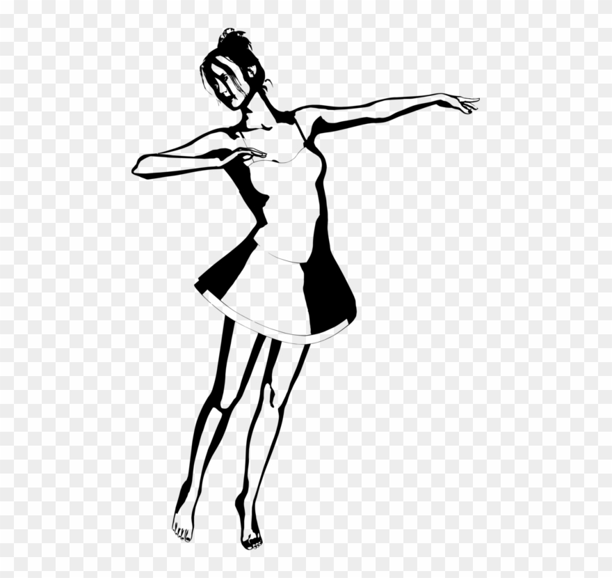 All Photo Png Clipart - Ballerina Girl Drawing Transparent
