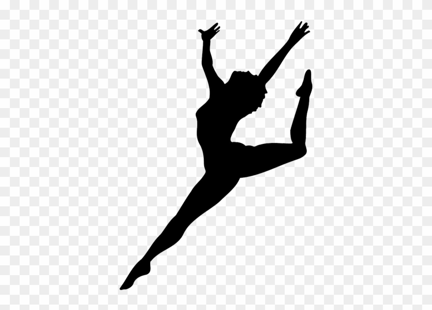 Silhouette At Getdrawings Com Free X Jde - Jazz Silhouette Dance Png Clipart