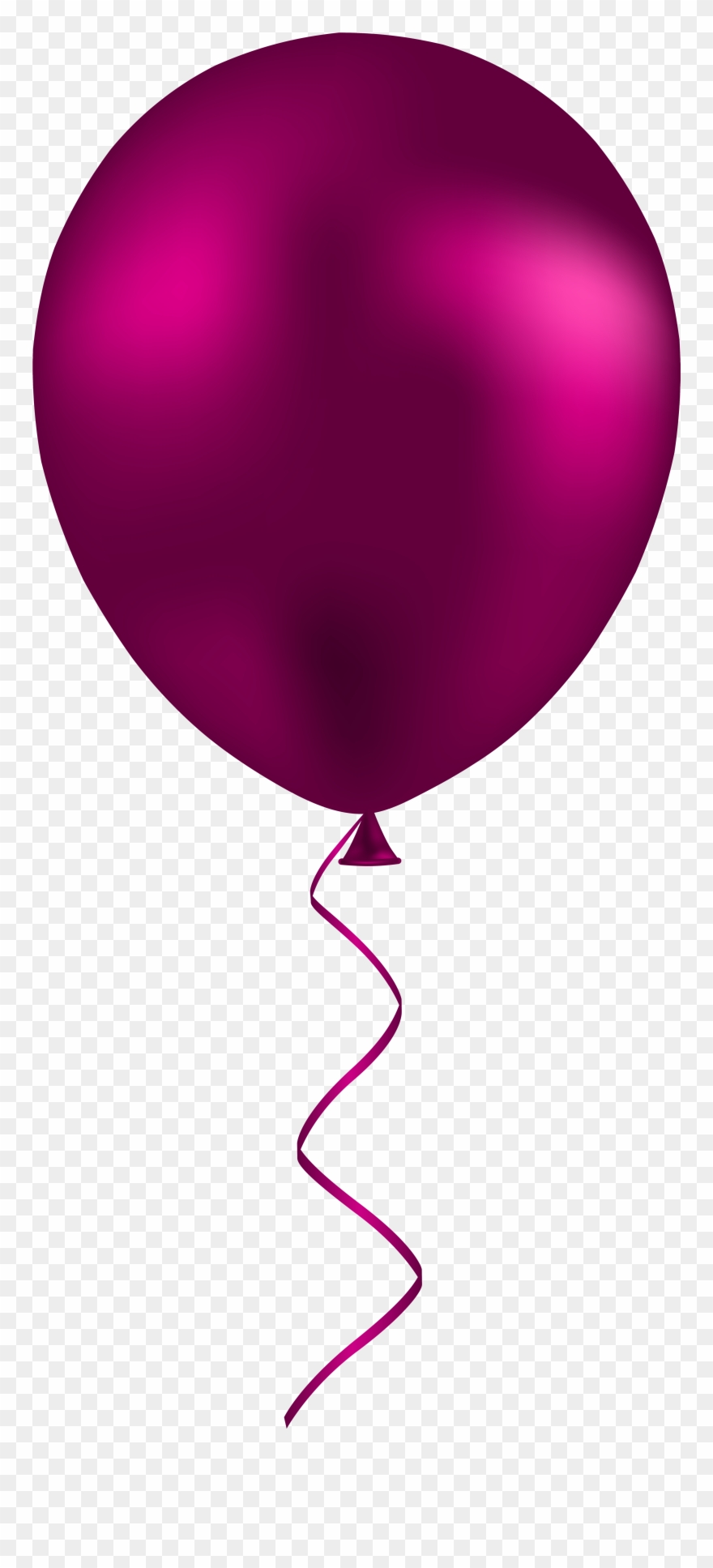 Pink Balloon Png Clip Art - Pink Balloon Png Clipart Transparent Png