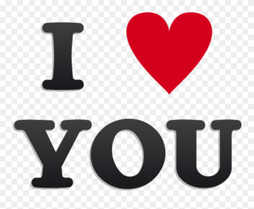 Love Clip Iloveyou - Small I Love You - Png Download