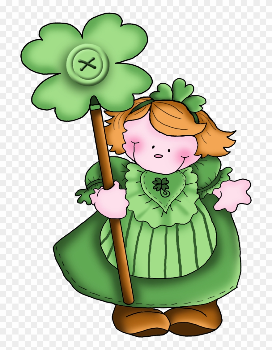 Irish Girl 1 Irish Girls, St Patricks Day, St Pats, - Saint Patrick Clipart
