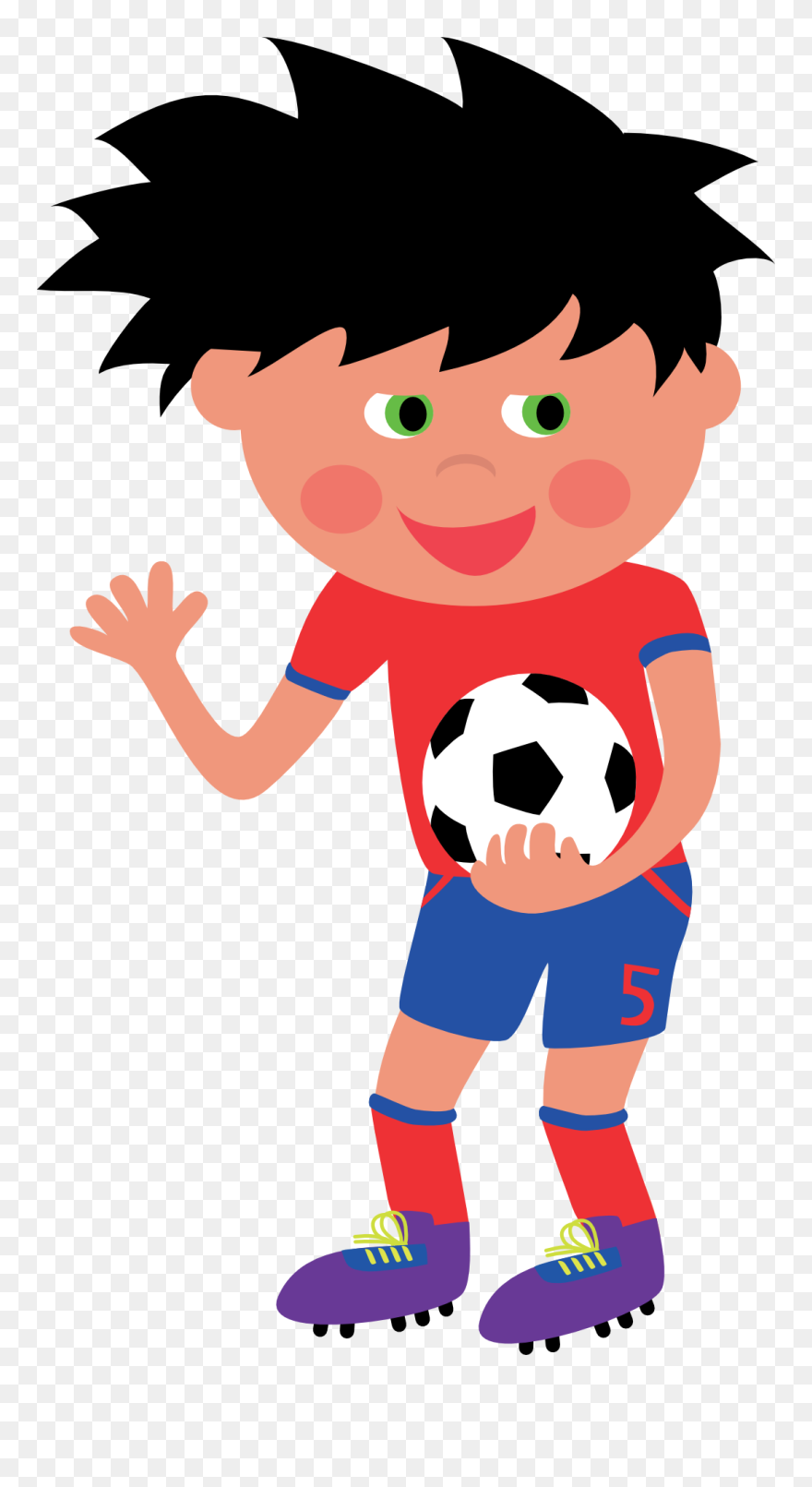 Art,player,free - Dibujo Jugador De Futbol Png Clipart