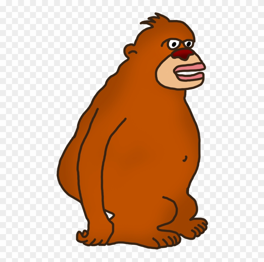 Huge Monkey Clipart - Clip Art - Png Download
