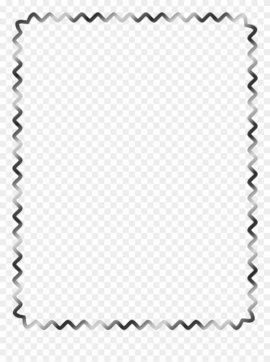 Clipart Borders Bbq - Transparent Black And White Border - Png Download