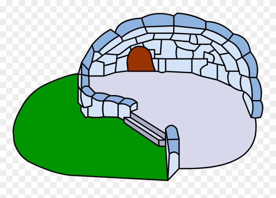 Clip Art - Log - Club Penguin Wiki Igloo - Png Download