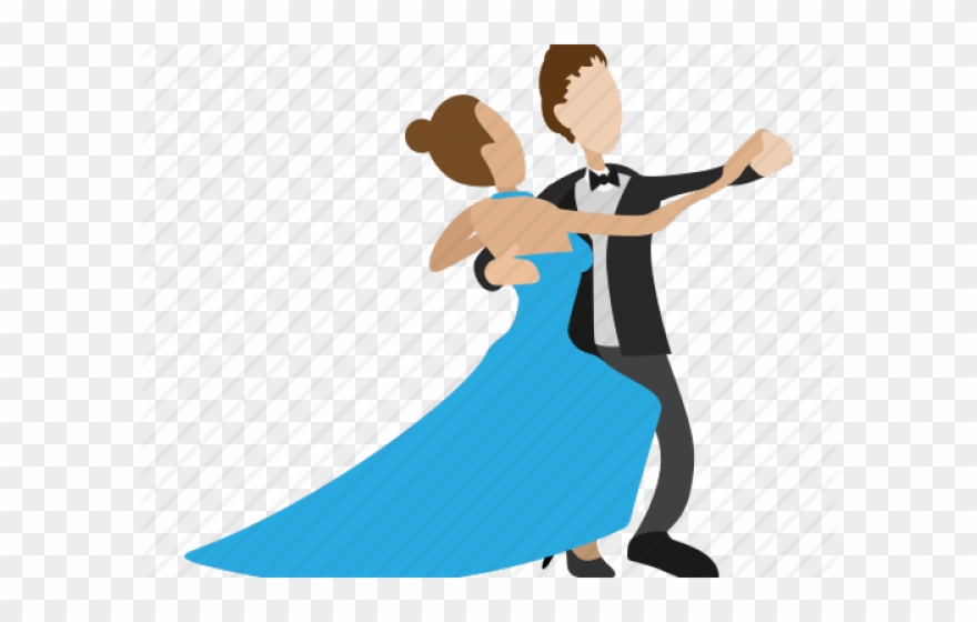 Couple Dancing Cliparts Free Download Clip Art - Vals Dibujos Animados - Png Download
