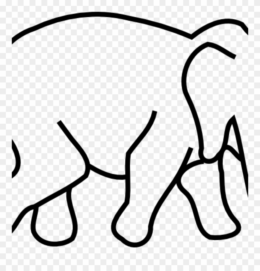 White Elephant Clip Art White Elephant Free Clipart - Elephant Black And White Png Transparent Png