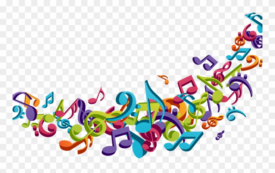 Dance Clipart Colorful - Musical Note - Png Download