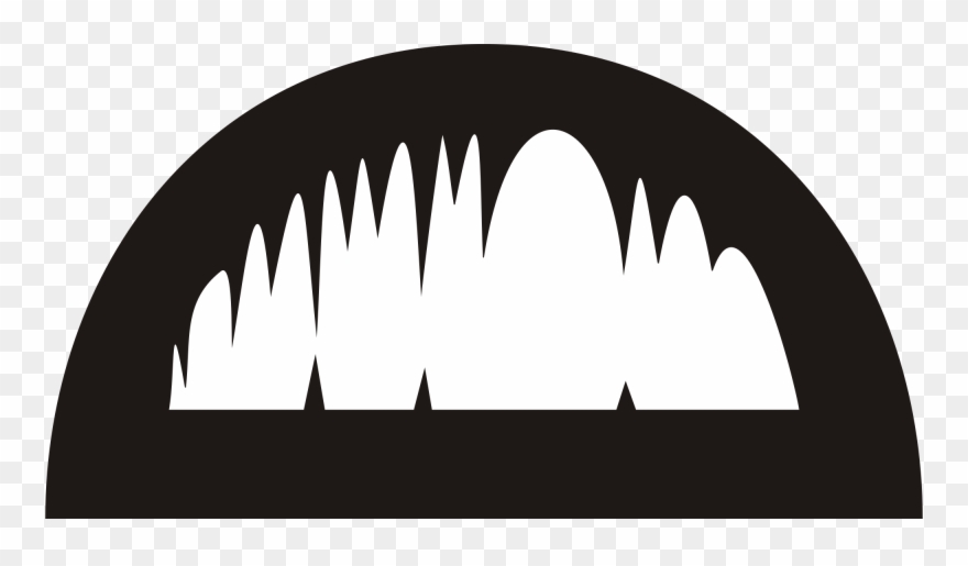 Transparent Cave Vector Silhouette - Cave Symbol Png Clipart