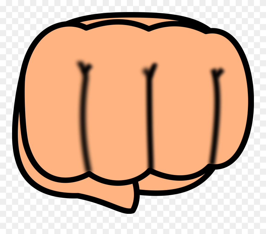 Clip Art Details - Fist Clipart - Png Download