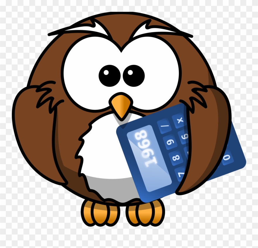 November Clipart Owl - Cartoon Owl - Png Download