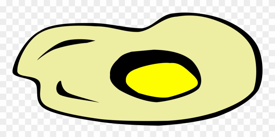 Breakfast Sausage Fried Egg Pancake Food - Fried Egg Clipart