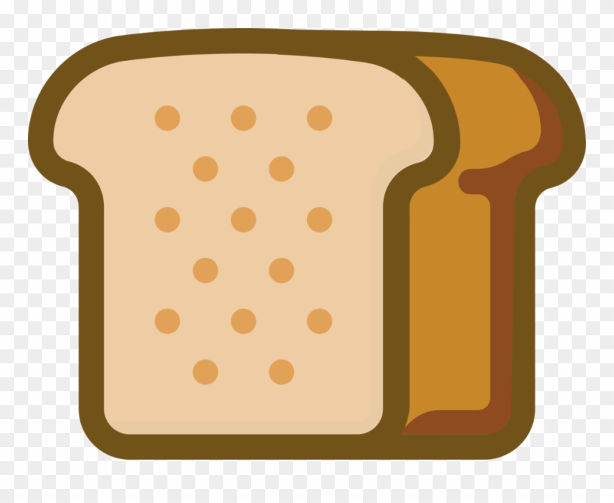 Christian Clip Art Toast Bread Breakfast Baguette - Gambar Roti Tawar Kartun - Png Download