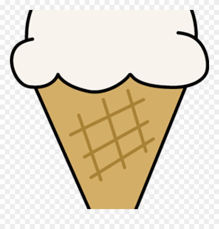 Ice Cream Cone Clip Art Vanilla Ice Cream Cone Clip - Vanilla Ice Cream Clipart - Png Download