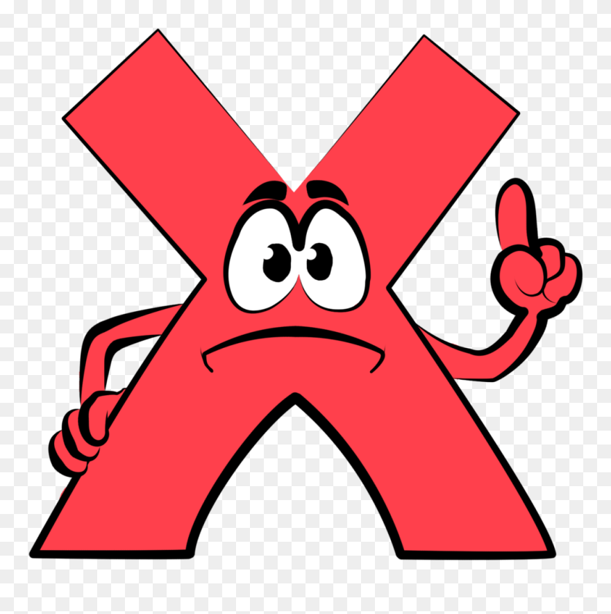 Why Cliparts - Tick And Cross Cartoon - Png Download