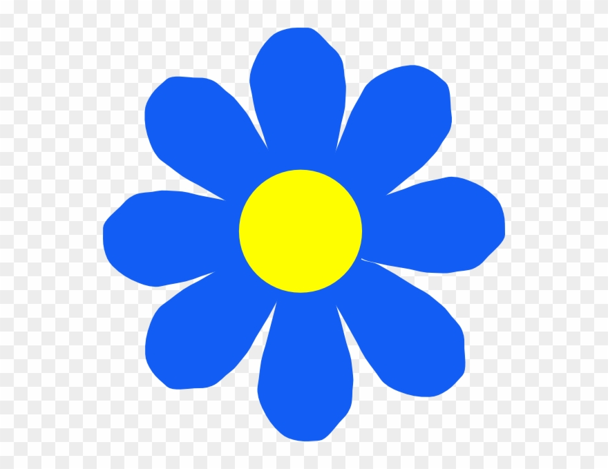 Sunflower Blue Clip Art - Png Download