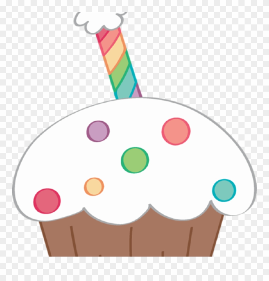 Birthday Cupcake Clipart Cupcake1 Clip Art Pinterest - Cupcake - Png Download