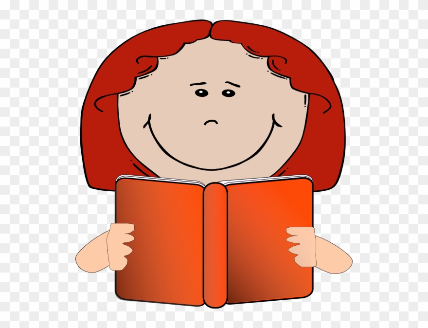 Free Reading Red Cliparts, Download Free Clip Art, - Reading Clip Art - Png Download