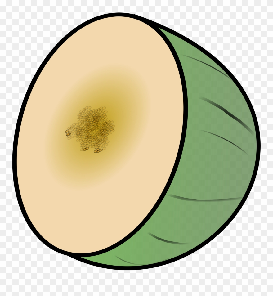 Melon Icons Png Free And Downloads This - Winter Melon Vector Png Clipart