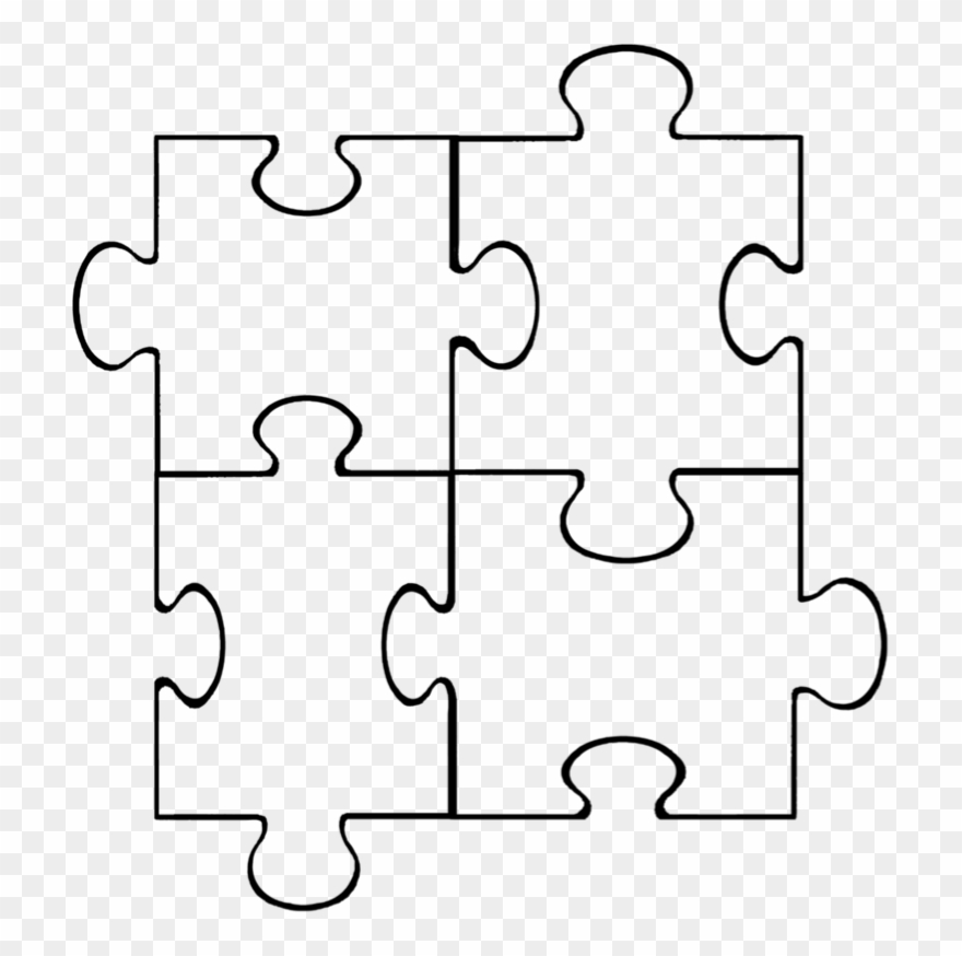 Puzzle Piece Clip Art Free - Puzzle Piece - Png Download