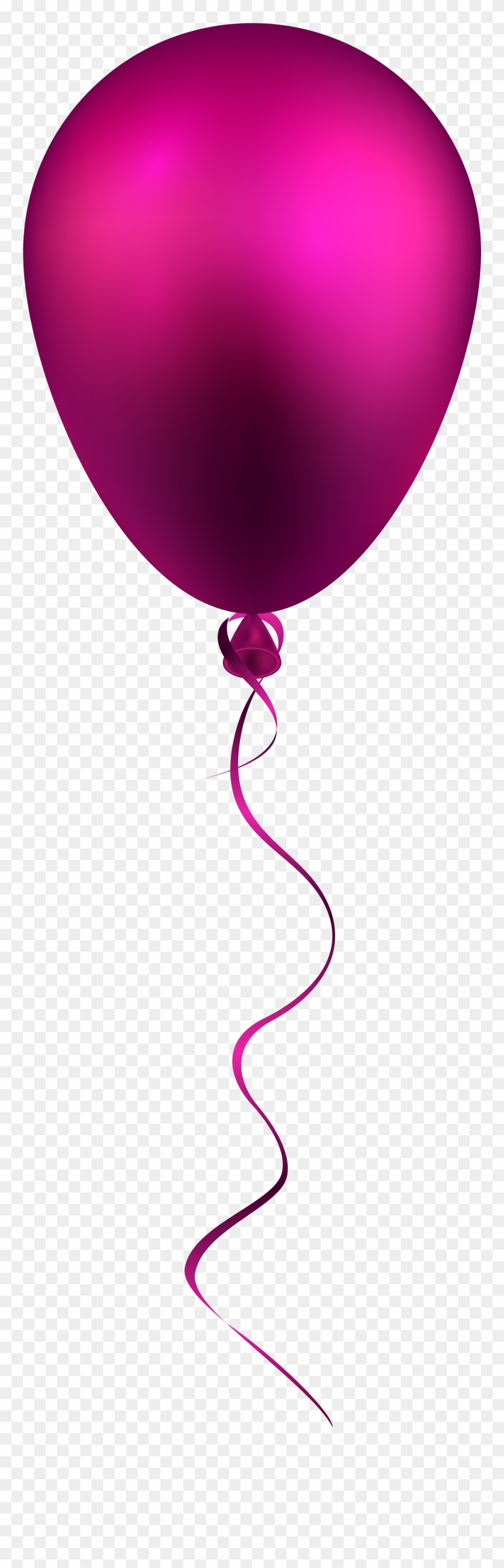 Pink Balloon Png Clip Art - Balloon Transparent Png