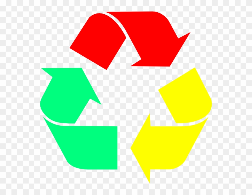 Colorful Recycle Symbol Clipart