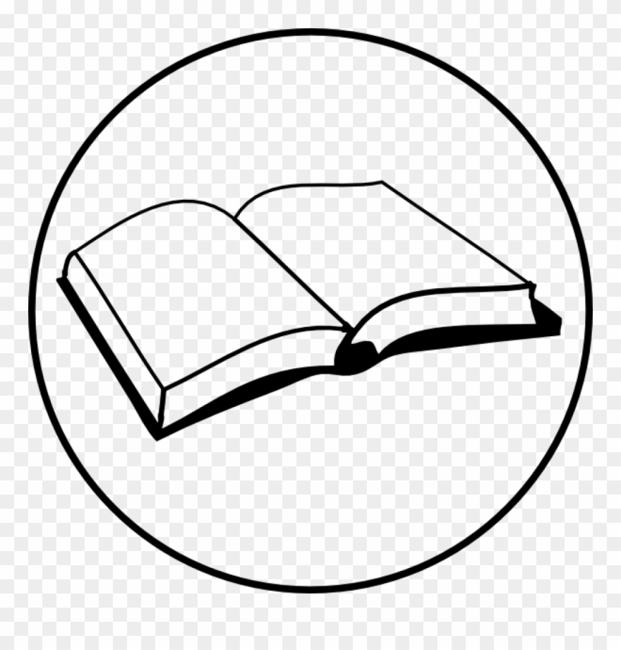 Badge Clip Art Open Book Badge Clip Art At Clker Vector - Open Book Clip Art - Png Download