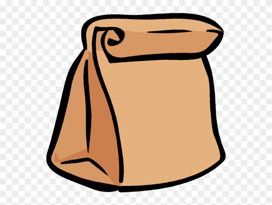 Pack Lunch Clipart - Brown Paper Bag Clip Art - Png Download