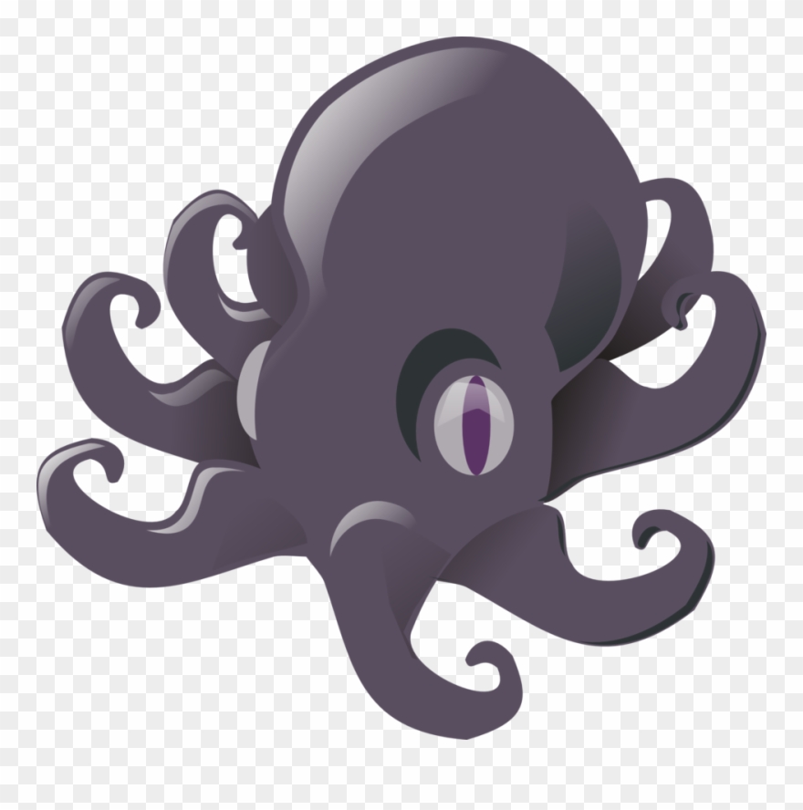 Free To Use Public Domain Octopus Clip Art - Octopus Purple Clipart - Png Download