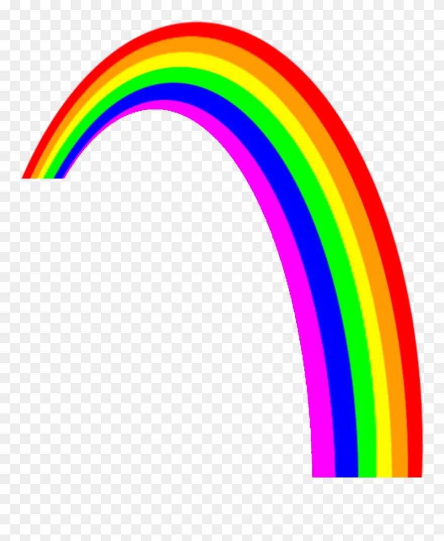Rainbow Clip Art Clipart - Transparent Background Rainbow Clipart - Png Download