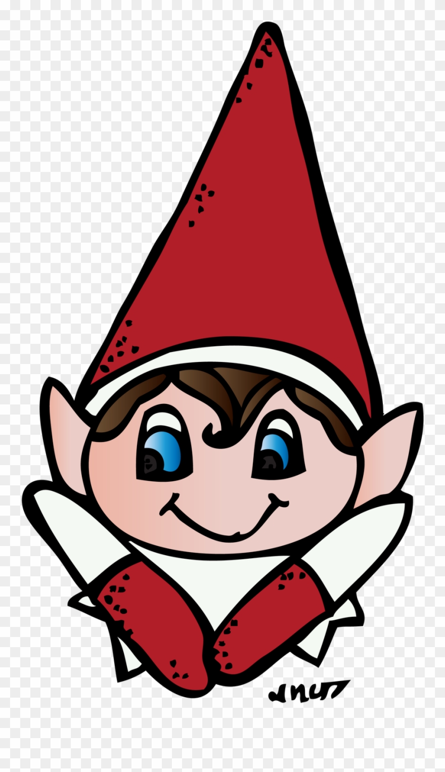 Classroom Fun The Elf On The Shelf - Elf On The Shelf Art Clipart
