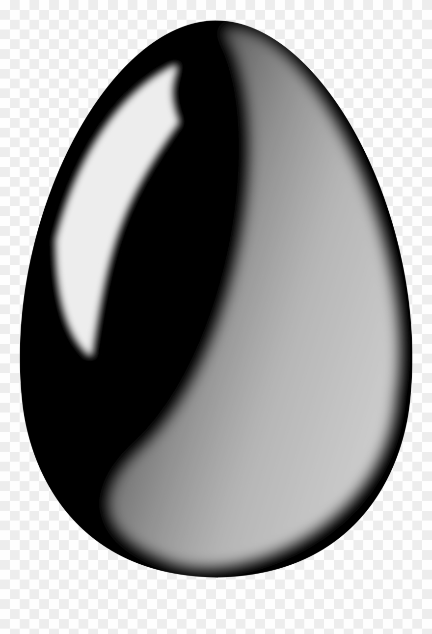 Fried Egg Full Breakfast Scrambled Eggs - Black Egg Clipart - Png Download