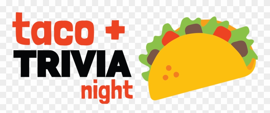 Clip Royalty Free Stock Tacos Clipart Taco Night - Taco Trivia - Png Download