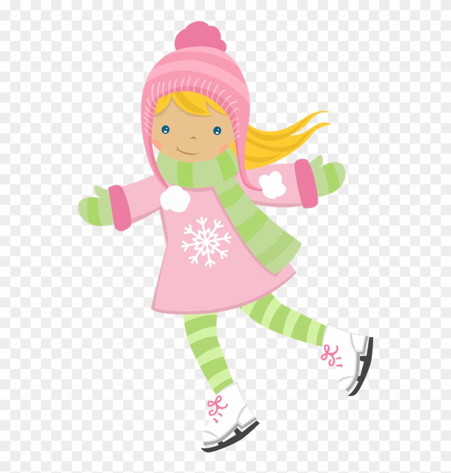 Girls ‿✿⁀○ Girl Clipart, Clip Art Pictures, - Christmas Day - Png Download