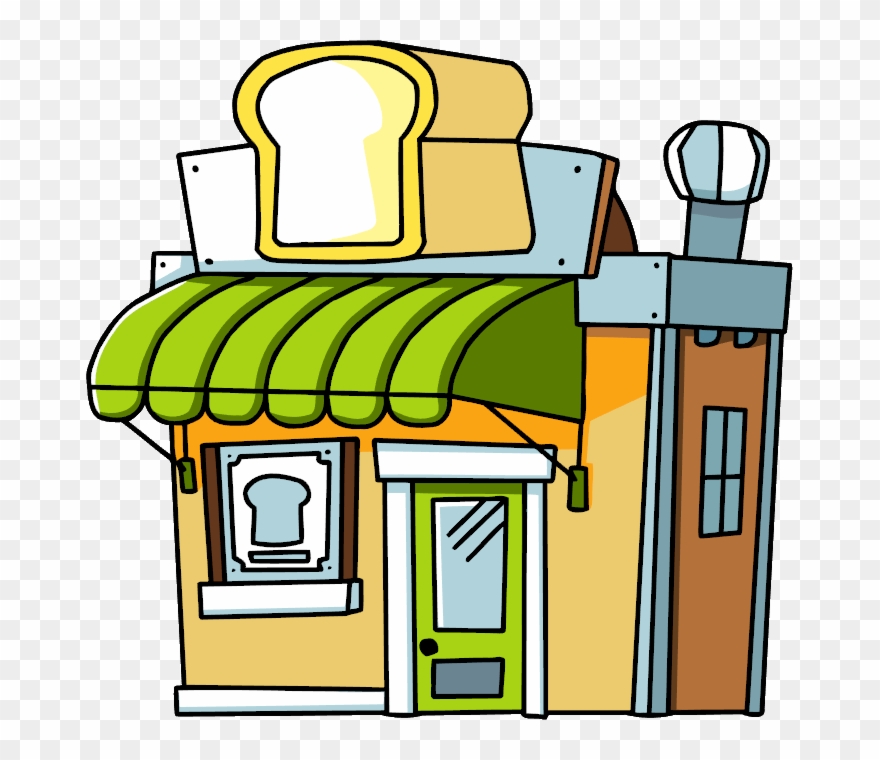 Clipart Microsoft Word - Bakery Shop Cartoon Png Transparent Png