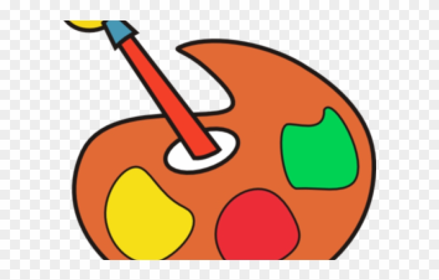 Palette Clipart Art Class - Palette - Png Download